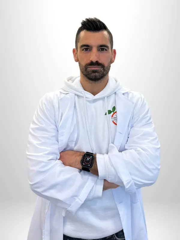 Dott. Fabio Pezzoni, biologo nutrizionista sportivo del team di Kris Comelli a Parma