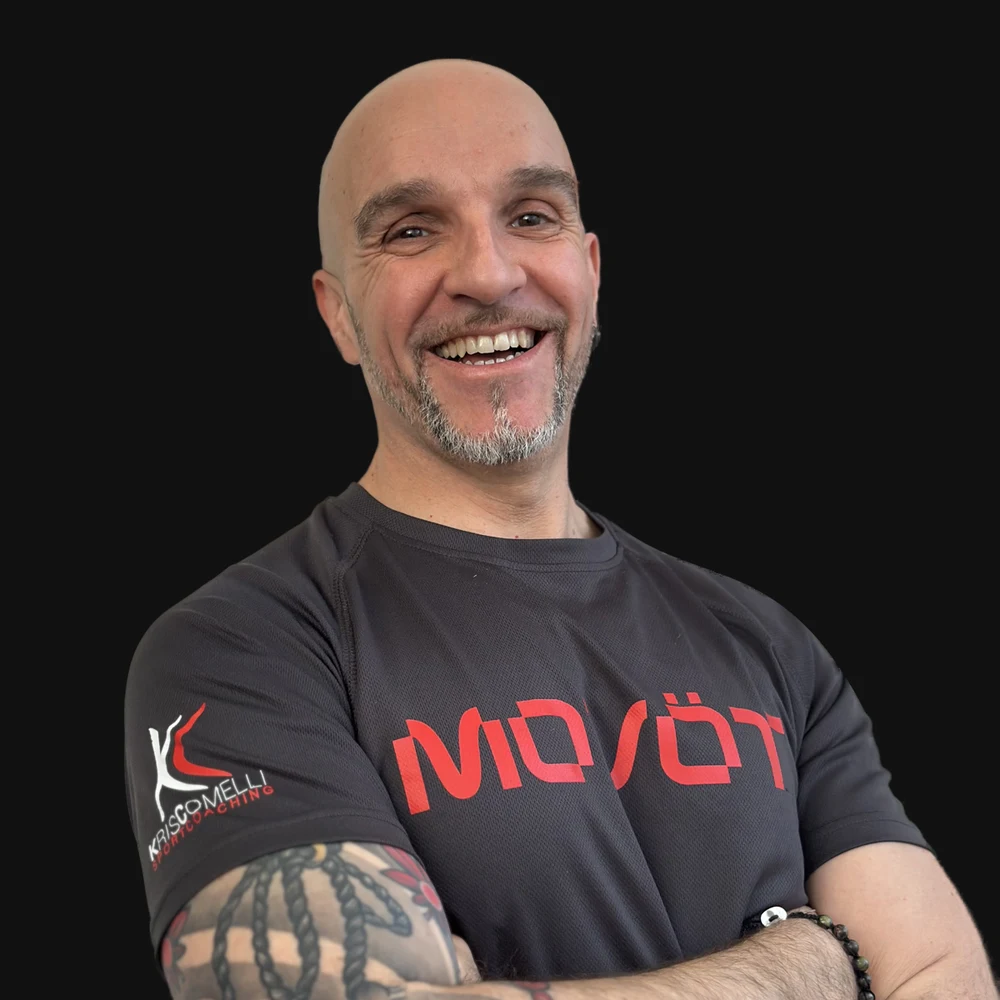 Kris Comelli, personal trainer a Parma, nel suo studio